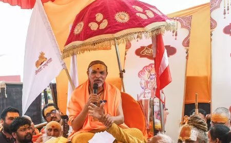 ‘दिल में दुख हो तो संगम भी शांति नहीं देता’ बिना स्नान किए माघ मेले से लौटे शंकराचार्य अविमुक्तेश्वरानंद