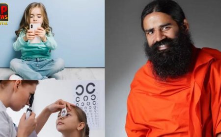 स्क्रीन टाइम से बिगड़ रही बच्चों की आंखें, स्वामी रामदेव से जानें आंखों की रोशनी बढ़ाने के आसान उपाय