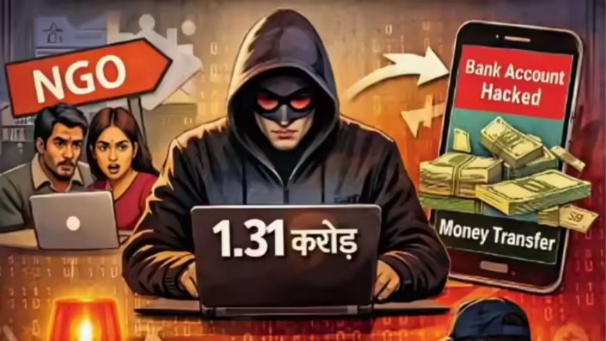 लखनऊ में सीएसआर फंड के नाम पर 1.31 करोड़ की साइबर ठगी, एनजीओ का खाता किया गया खाली