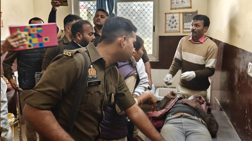 प्रतापगढ़ के सरकारी स्कूल में तड़पती हालत में मिली युवती, बॉयफ्रेंड के साथ घर से निकली थी, प्रयागराज रेफर