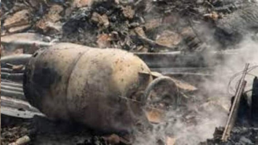 लखनऊ के नवाजपुर गांव में अवैध गैस रिफिलिंग का भंडाफोड़, सिलेंडर में आग लगने से गंभीर रूप से झुलसा युवक