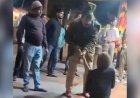 मिर्जापुर विंध्याचल मंदिर में दारोगा ने दिव्यांग को लाठी से पीटा, वीडियो वायरल होते ही लाइन हाजिर