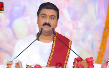 रामकथा के मंच से भावुक हुए राजन जी महाराज, बोले– दम है तो आकर मारो गोली