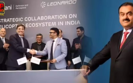 अडानी ग्रुप का बड़ा कदम: इटली की लियोनार्डो के साथ मिलकर भारत में बनेंगे आधुनिक हेलीकॉप्टर