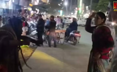 मथुरा में साधु वेशधारी पर महिला ने किया हमला, छेड़छाड़ का आरोप, वीडियो वायरल