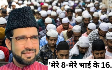 हम दो, हमारे दो दर्जन नारे से सियासी तूफान, ओवैसी के नेता शौकत अली के बयान से मचा बवाल