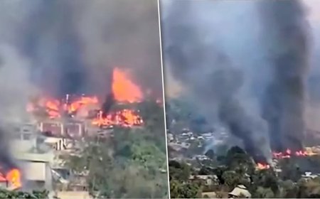 मणिपुर में हालात बेकाबू… आगजनी और गोलीबारी के बाद सरकार ने 5 दिन के लिए इंटरनेट किया बंद