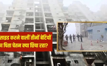 गाजियाबाद ट्रिपल सुसाइड केस... स्कूल में फेल होने का दावा गलत निकला, पिता की पर्सनल लाइफ भी जांच के घेरे में