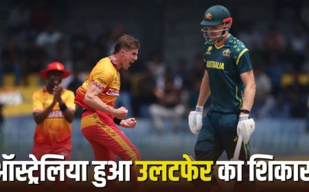 19 साल बाद फिर दोहराया इतिहास… जिम्बाब्वे ने टी20 वर्ल्ड कप में ऑस्ट्रेलिया को चटाई धूल