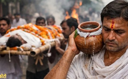 दाह संस्कार के समय घड़ा फोड़ने के पीछे क्या है मान्यता? जानिए शास्त्रों में क्या लिखा है