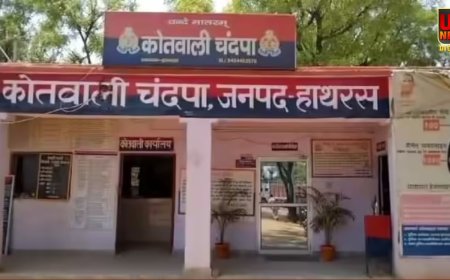 हाथरस में ट्रैक्टर और कार की भीषण टक्कर, दो नाबालिगों की दर्दनाक मौत