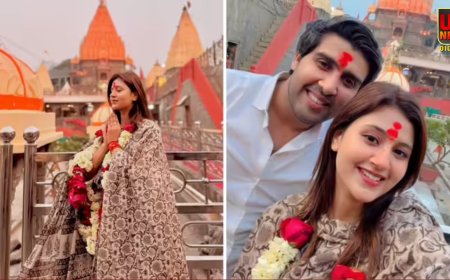 महाशिवरात्रि पर उज्जैन पहुंचीं ‘कच्चा बादाम गर्ल’ अंजलि अरोड़ा, सूट में दिखा सादगी भरा अंदाज