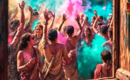 होली पर मथुरा-वृंदावन की अनोखी रौनक, लठमार से फूलों की होली तक 40 दिन चलता है जश्न