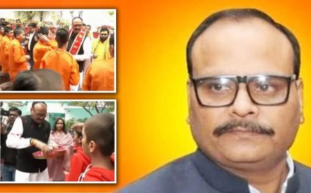 महापाप वाले बयान के बाद अब डिप्टी सीएम ने बटुक ब्राह्मणों से की खास मुलाकात, तिलक - आरती से किया सम्मान