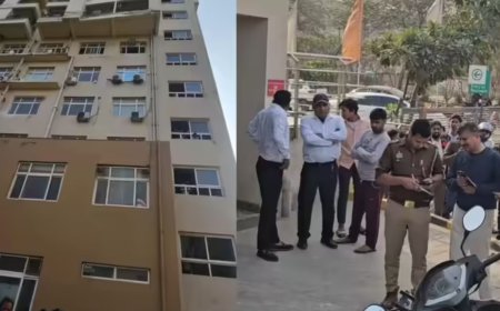 ग्रेटर नोएडा में बीटेक छात्र ने 20वीं मंजिल से कूदकर दी जान, कारण स्पष्ट नहीं
