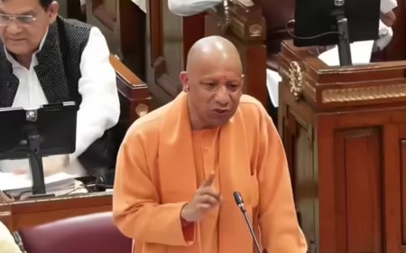 यूपी विधानसभा में सीएम योगी का जातीय राजनीति पर तीखा हमला, दिनकर की पंक्तियों से विपक्ष को घेरा