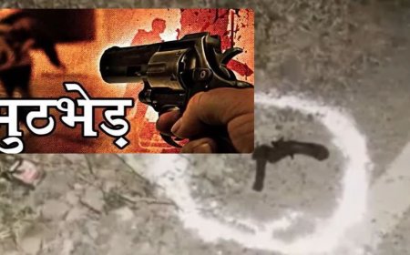 लखनऊ में पुलिस मुठभेड़, फायरिंग करने वाले दो चेन लुटेरे गिरफ्तार, एक के पैर में लगी गोली