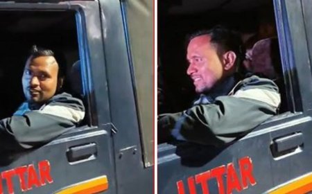 सरकारी जीप में बैठकर रौब झाड़ना पड़ा भारी… वीडियो सामने आते ही नप गए जिम्मेदार पुलिसकर्मी