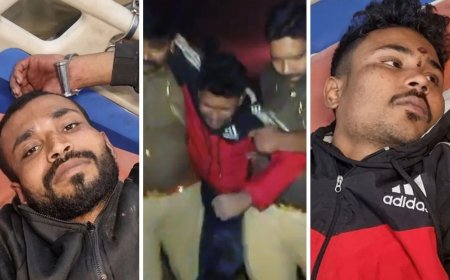 प्यार के चक्कर में पहुंचे हरदोई, लेकिन कर बैठे लूट… भागते समय पुलिस एनकाउंटर में दबोचे गए बदमाश