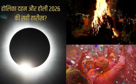 3 मार्च को होलिका दहन, उसी दिन लगेगा चंद्र ग्रहण; जानें सही तारीख और शुभ मुहूर्त