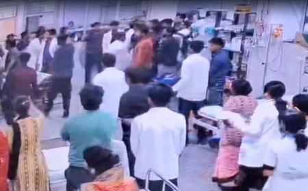 इंजेक्शन के पैकेट पर बवाल, ट्रॉमा वार्ड बना अखाड़ा… इंटर्न डॉक्टरों पर नर्सिंग स्टाफ को पीटने का आरोप