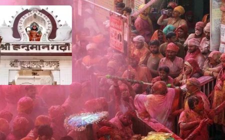 अयोध्या में भक्ति की रंगों भरी होली दशरथ महल से हनुमानगढ़ी तक फूलों की वर्षा, जयकारों से गूंजी रामनगरी