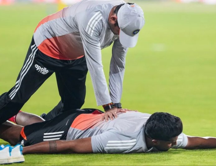 वॉर्म-अप मैच में दर्द से कराहे हर्षित राणा, ND vs USA मैच से पहले फिटनेस ने बढ़ाई टीम इंडिया की टेंशन