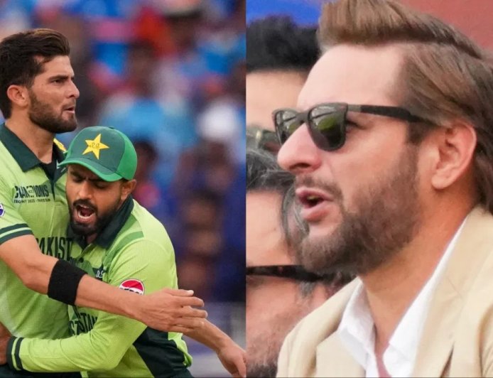 भारत से हार के बाद भड़के शाहिद अफरीदी, बाबर आजम और अपने दामाद को टीम से निकालने की उठाई मांग