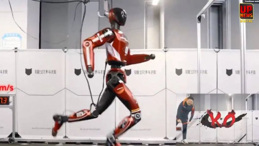 उसैन बोल्ट से भी तेज दौड़ा रोबोट, चीनी कंपनी के वीडियो ने मचाई सनसनी