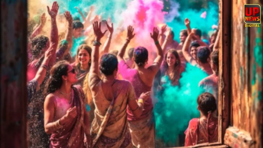 होली पर मथुरा-वृंदावन की अनोखी रौनक, लठमार से फूलों की होली तक 40 दिन चलता है जश्न