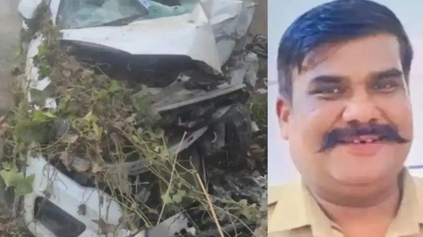 दबिश देकर लौट रही पुलिस टीम का भीषण हादसा… स्कॉर्पियो पेड़ से टकराई, दरोगा की मौत, महिला दरोगा समेत 4 घायल