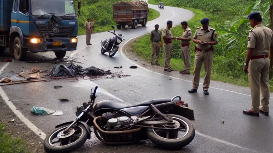 जैनबगंज बाजार में आमने-सामने बाइक टक्कर, दो युवकों की मौके पर मौत; गांवों में शोक की लहर