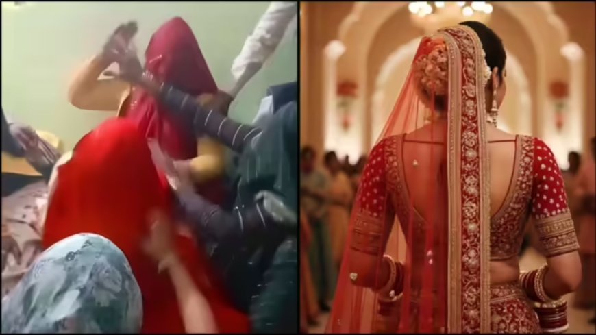सुहागरात पर दूल्हे को ठुकराने वाली दुल्हन का वीडियो वायरल, थप्पड़ों के बीच भी अड़ी रही अपने फैसले पर