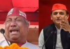 पछतावे के आंसू या प्रायश्चित?’ संजय निषाद के रोने पर अखिलेश यादव का तीखा तंज