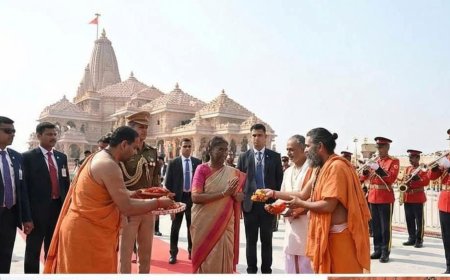 राम मंदिर में 19 मार्च को होगा श्री राम महायंत्र स्थापना कार्यक्रम, राष्ट्रपति द्रौपदी मुर्मू करेंगी स्थापना