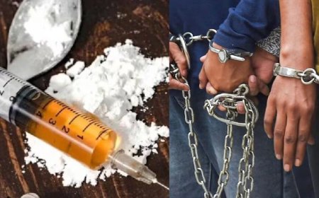 लखनऊ में 12 करोड़ की हेरोइन के साथ तस्कर गिरफ्तार, क्रेटा कार से बरामद हुई 5.549 किलो अवैध मादक पदार्थ