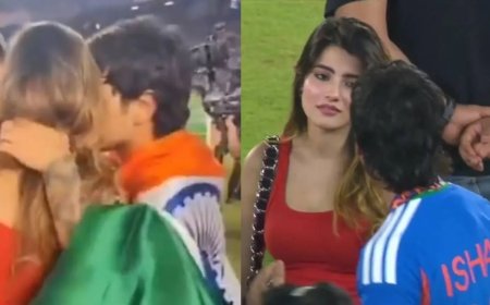 ईशान किशन और अदिति हुंडिया के रिश्ते पर लगी मुहर, मॉडल और क्रिकेटर की जोड़ी फिर चर्चा में