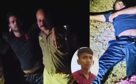 बलिया में 15 वर्षीय किशोर की ईंट से कूचकर हत्या, बारात जाने की बात कहकर निकला था घर से; 24 घंटे में आरोपी मुठभेड़ में गिरफ्तार