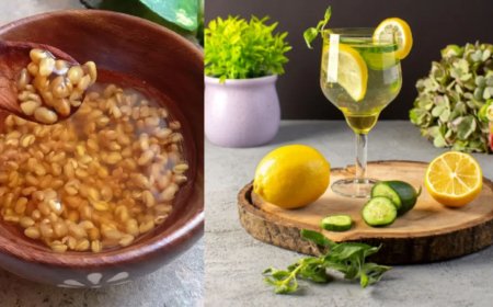 नींबू और मेथी का पानी सेहत के लिए फायदेमंद, रोज सुबह पीने से मिल सकते हैं कई स्वास्थ्य लाभ