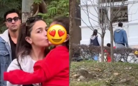 आलिया भट्ट जन्मदिन से पहले परिवार के साथ हांगकांग पहुंचीं, बेटी राहा के साथ दिखे रणबीर कपूर