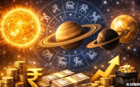 26 मार्च तक चमकेगा इन 3 राशियों का भाग्य, त्रिग्रही योग से खुल सकते हैं कमाई के नए रास्ते…