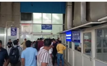 लखनऊ लोहिया अस्पताल में मरीज की मौत पर हंगामा, परिजनों ने की तोड़फोड़ और मारपीट