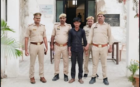 अमेठी में 25 हजार का इनामी गैंगस्टर गिरफ्तार, पुलिस को बड़ी सफलता