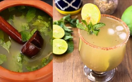 गर्मियों में सेहत का ख्याल: घर पर बनाएं ठंडा-ठंडा पुदीना आम पन्ना, जानें आसान रेसिपी