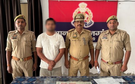 विदेश भेजने के नाम पर ठगी करने वाला आरोपी गिरफ्तार, अमेठी पुलिस की बड़ी कार्रवाई