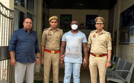 नोएडा में अंतरराष्ट्रीय साइबर ठग गिरफ्तार, शादी का झांसा देकर महिलाओं से करोड़ों की ठगी