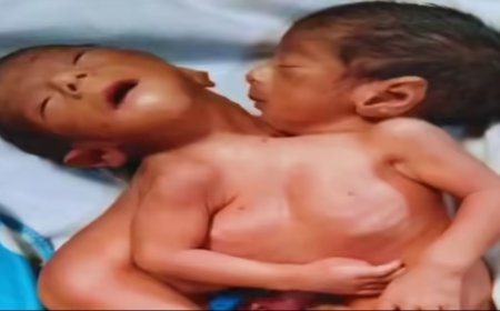 अलीगढ़ में चौंकाने वाला मामला: दो सिर वाले जुड़वां बच्चों का जन्म, सदमे में मां की मौत