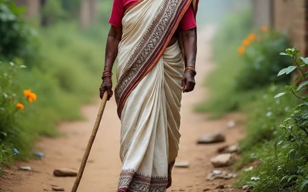 जिंदगी ने दिए एक के बाद एक घाव! पति गायब, बेटे की मौत… पोतियों को पालने के लिए काम पर निकली वीरवती