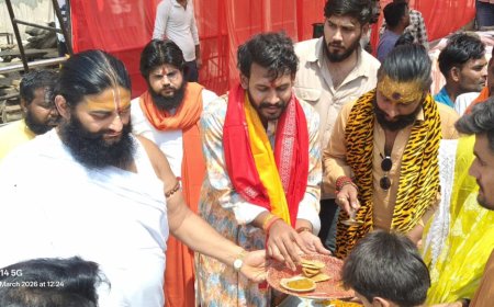 अयोध्या में भव्य धार्मिक आयोजन, अखंड रामायण पाठ और विशाल भंडारे में उमड़ी श्रद्धालुओं की भीड़