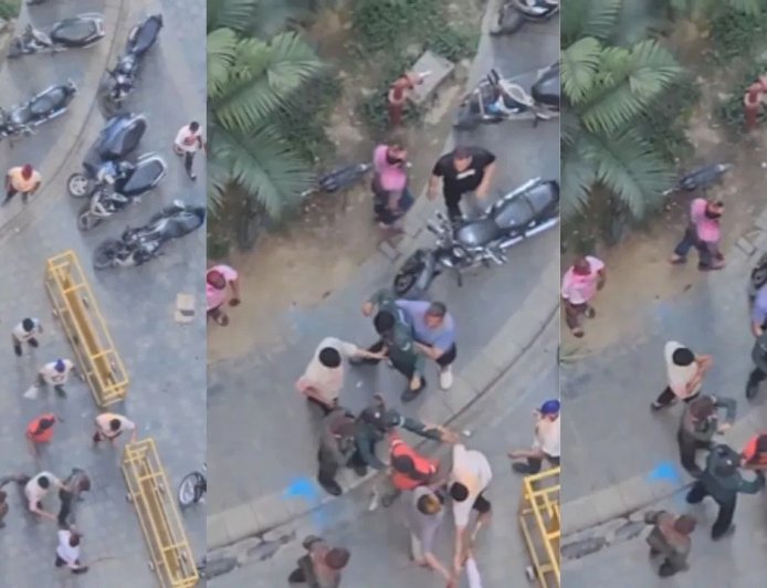 ग्रेटर नोएडा वेस्ट की सोसाइटी में होली के जश्न के दौरान मारपीट, गार्ड्स पर लाठी-डंडों से पीटने का आरोप